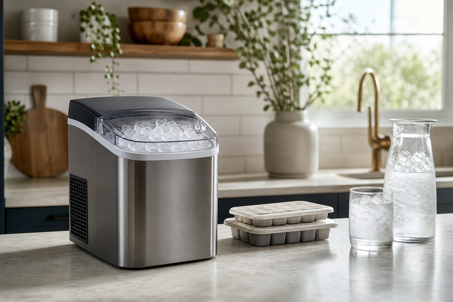 Countertop Ice Maker vs Ice Trays: Which Fits Everyday Use?