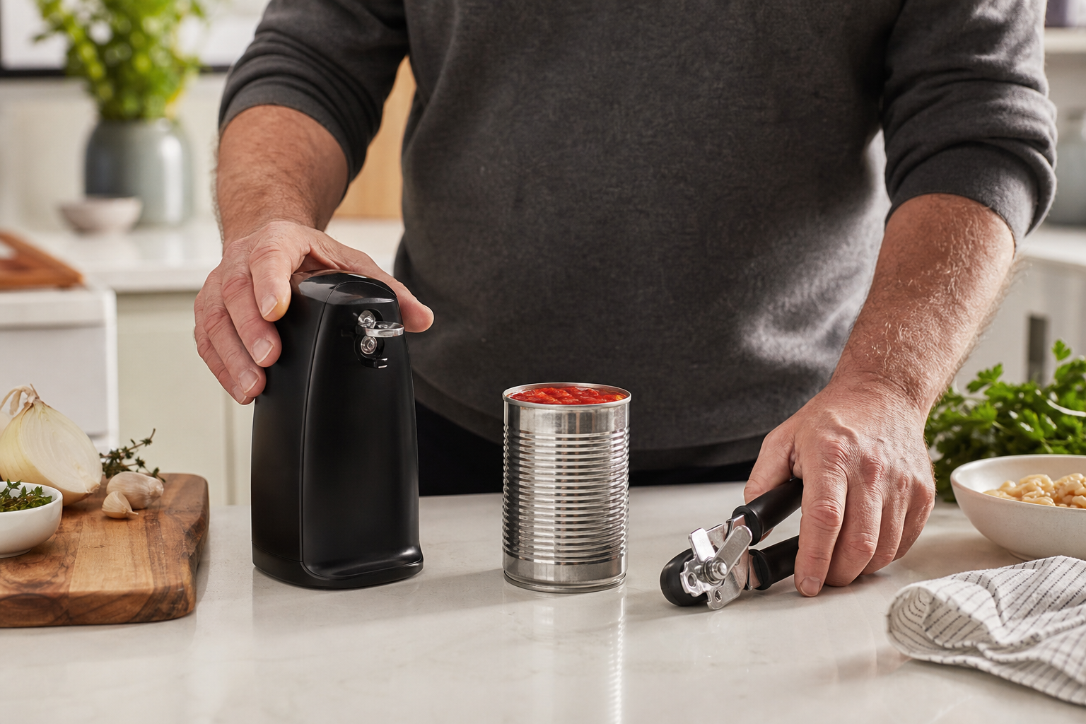 Electric Can Opener vs Manual: Which Is Easier To Live With?