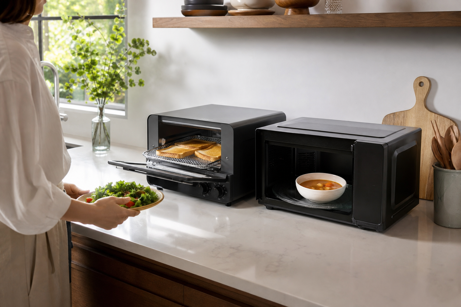 Toaster Oven vs Countertop Microwave: Which Jobs Matter Most?