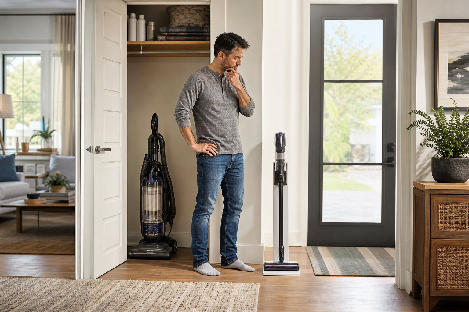 Upright Vacuum vs. Stick Vacuum: Which Fits Your Floors and Storage?